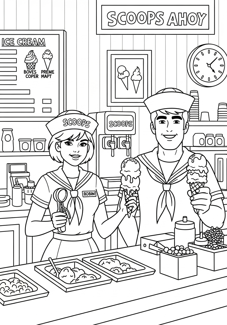 Stranger Things coloring pages for adults easy