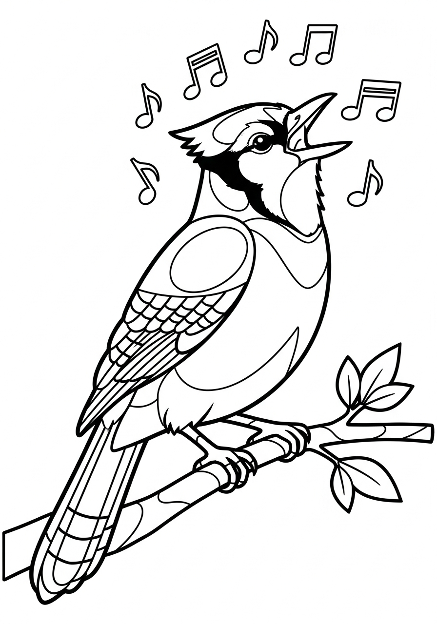 Blue Jay Coloring Pages 11 free full size printable Blue Jay coloring pages for adults pdf