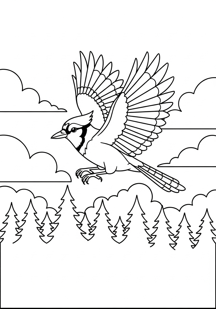 Blue Jay Coloring Pages 12 hard Blue Jay coloring pages