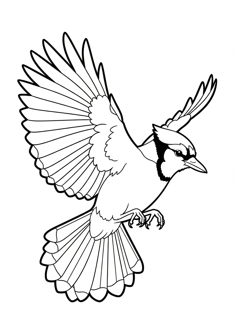 Blue Jay Coloring Pages 4 Blue Jay coloring pages pdf
