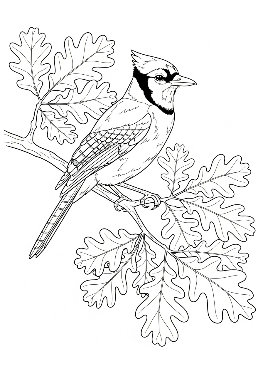 Blue Jay Coloring Pages 6 Blue Jay ornaments coloring pages