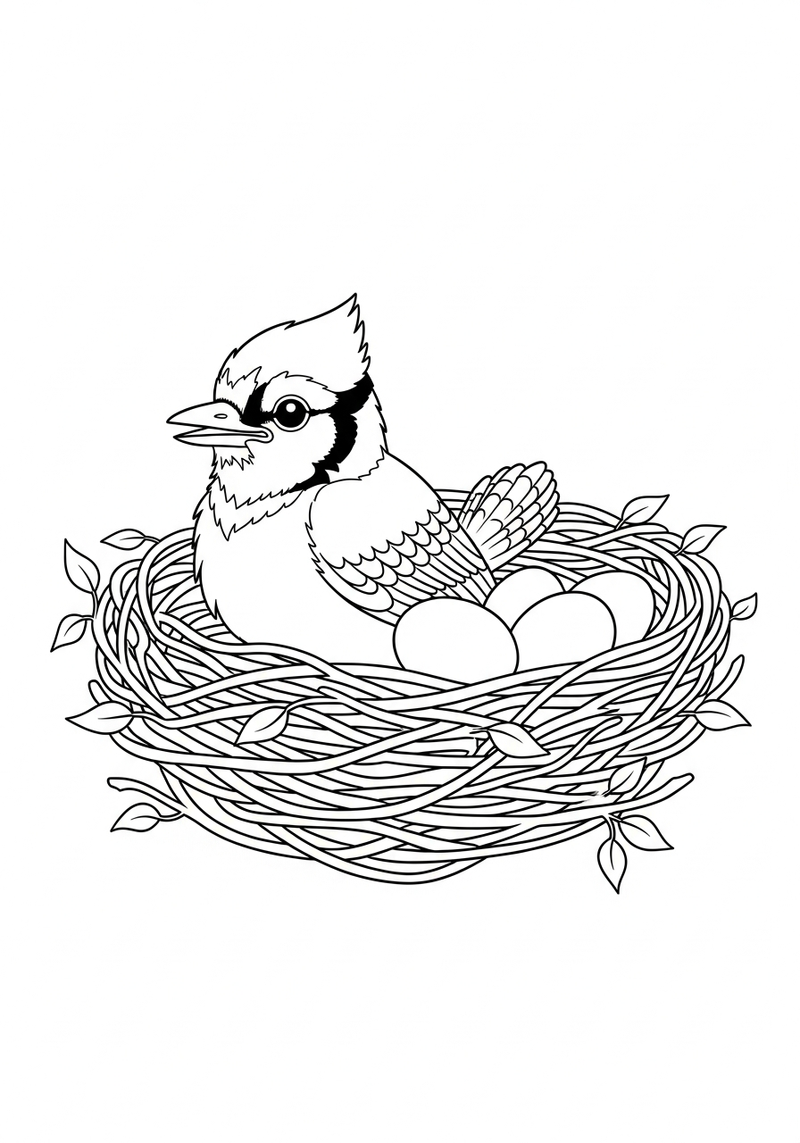 Blue Jay Coloring Pages 8 Blue Jay coloring pages free