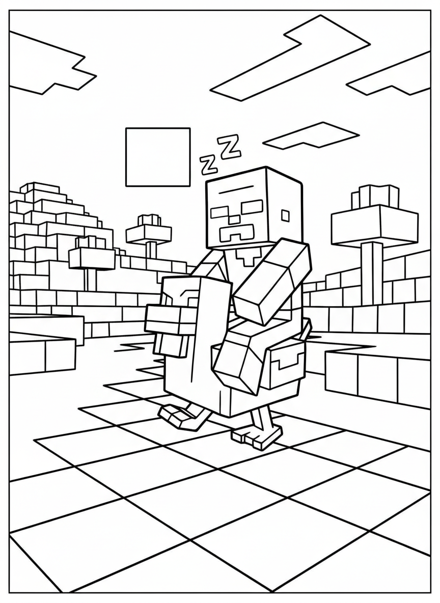 Chicken Jockey coloring pages to print