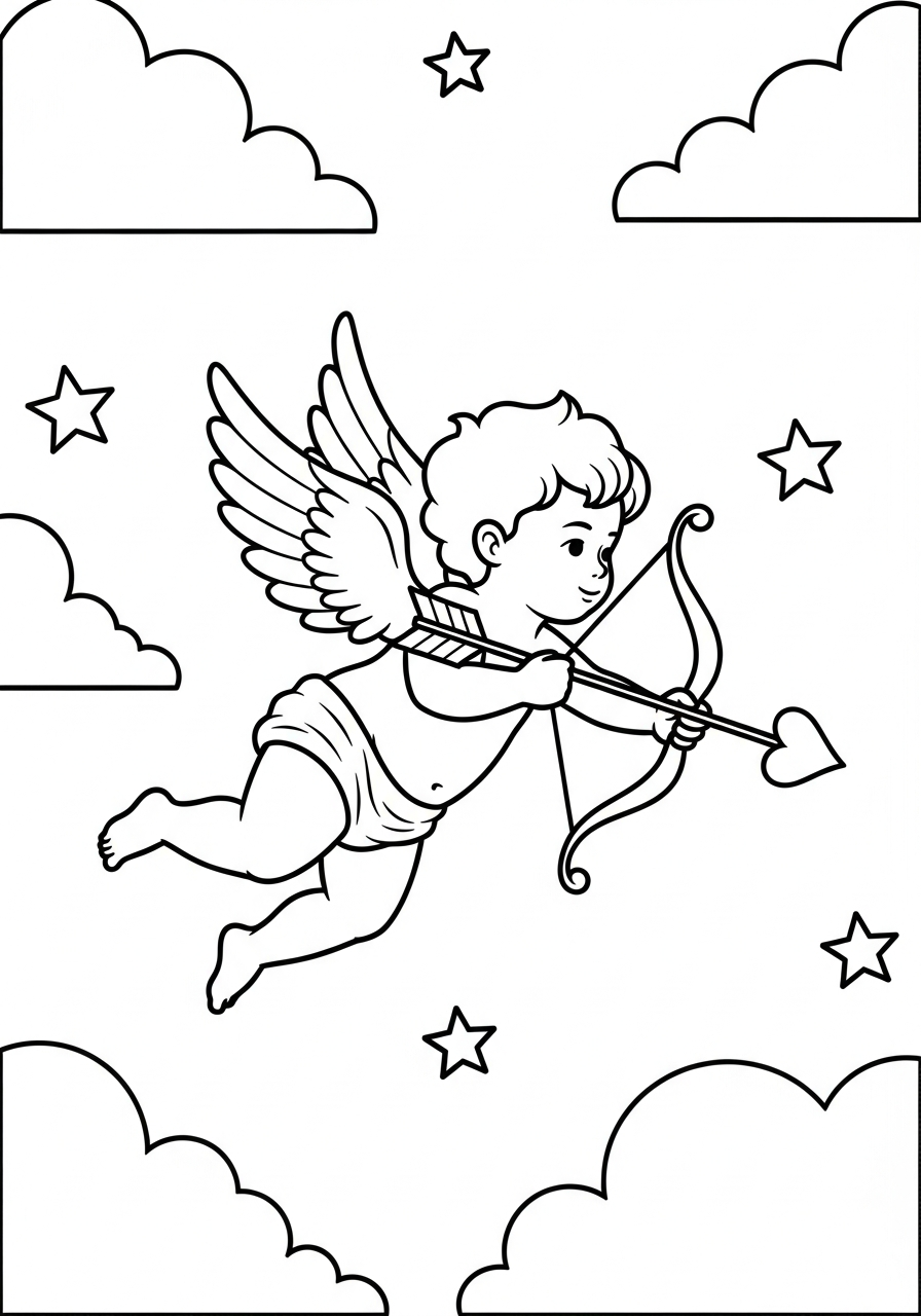 grinch Cupid coloring pages