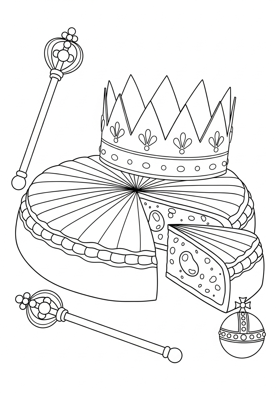 Epiphany ornaments coloring pages
