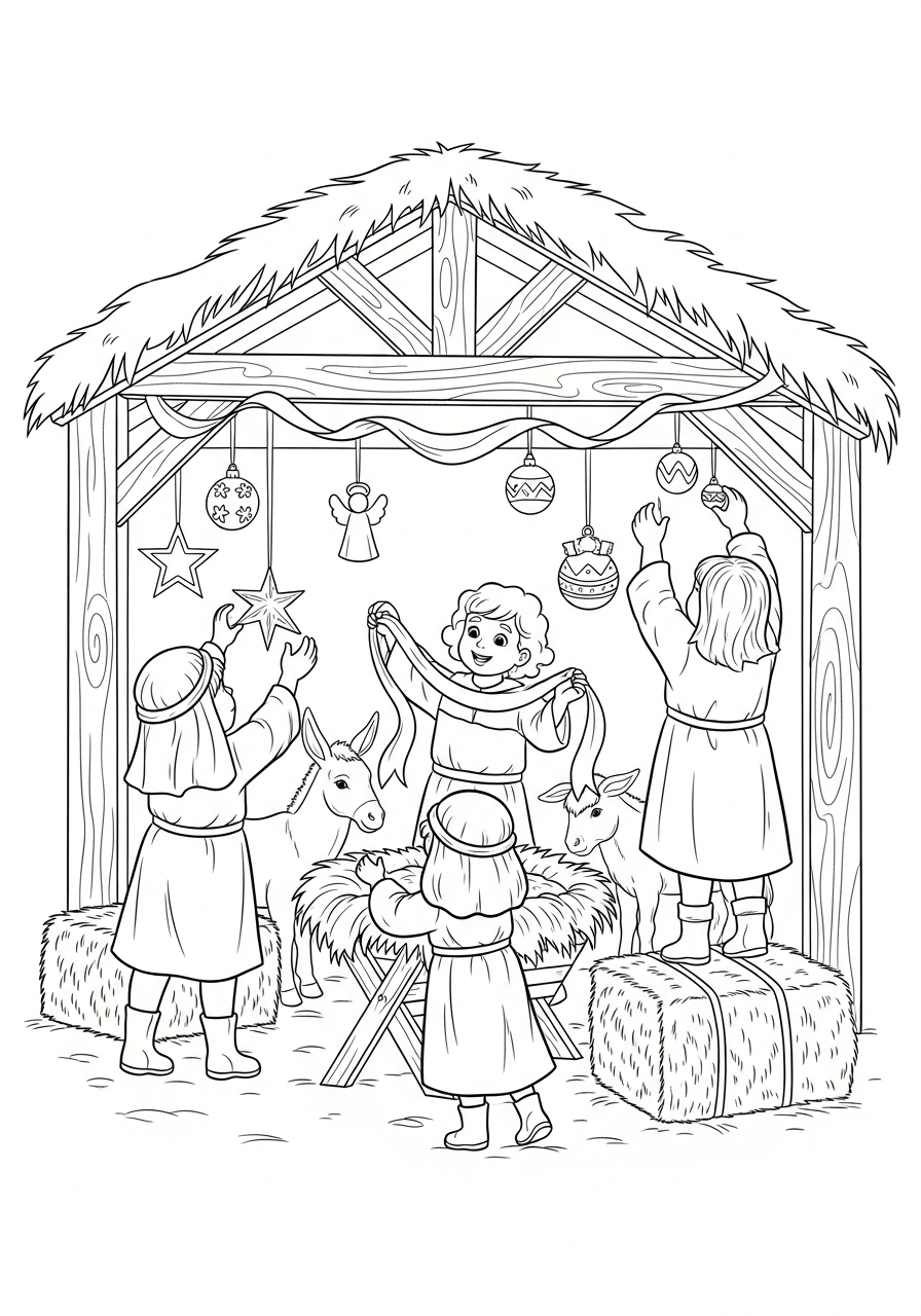 free printable Epiphany coloring pages