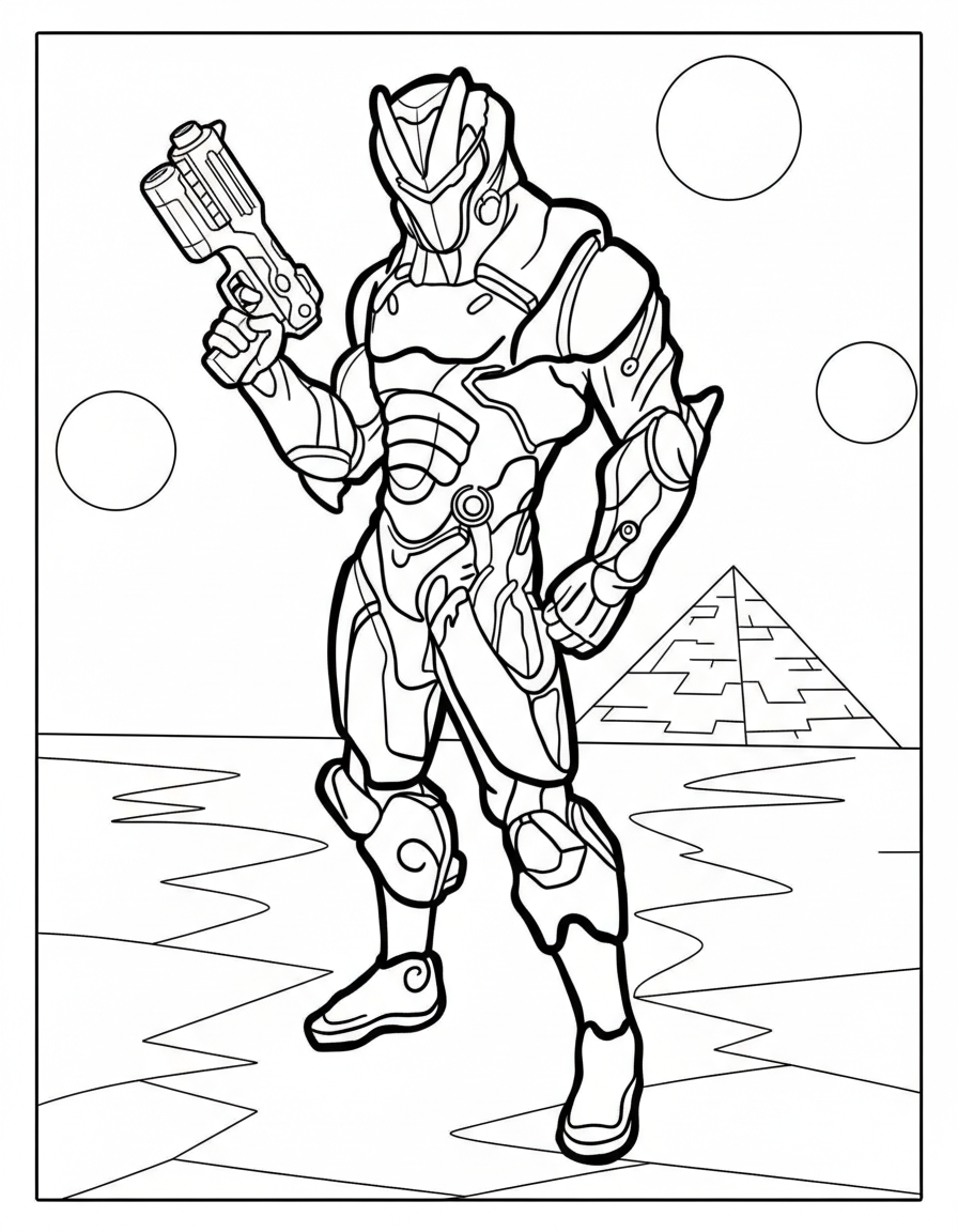 Fortnite Coloring Pages 20 coloring Fortnite pages