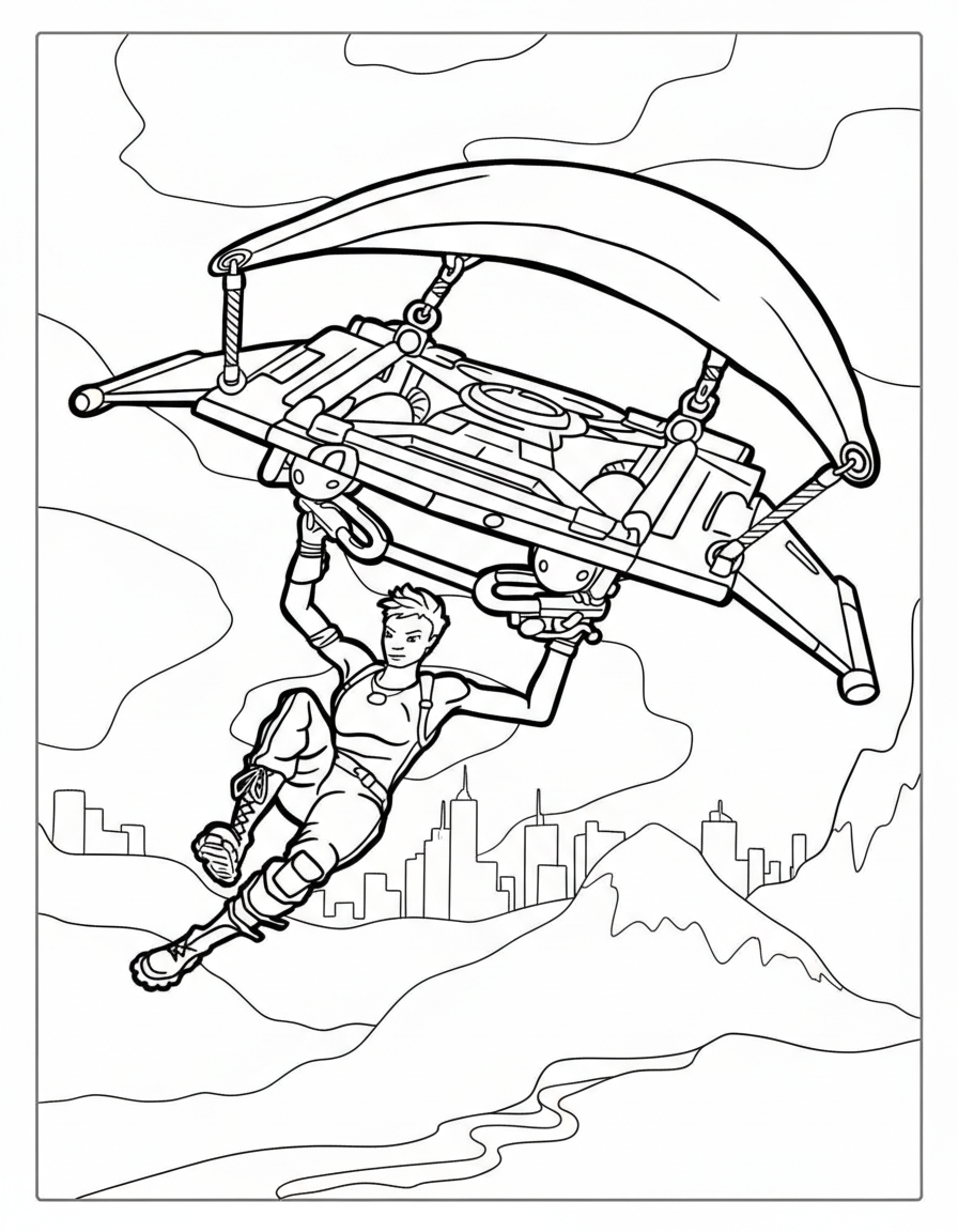 Fortnite Coloring Pages 6 free Fortnite coloring pages pdf