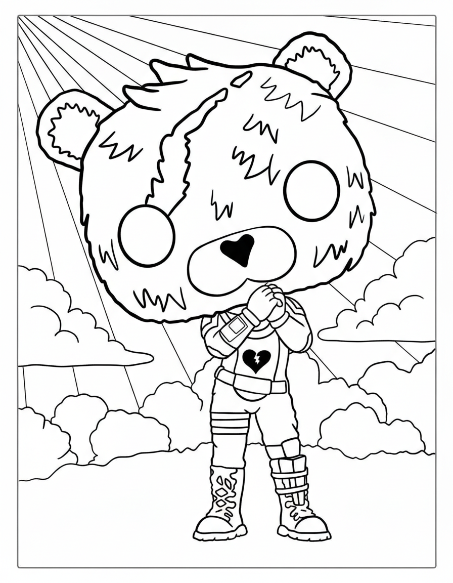 Fortnite Coloring Pages 10 Fortnite coloring pages pdf