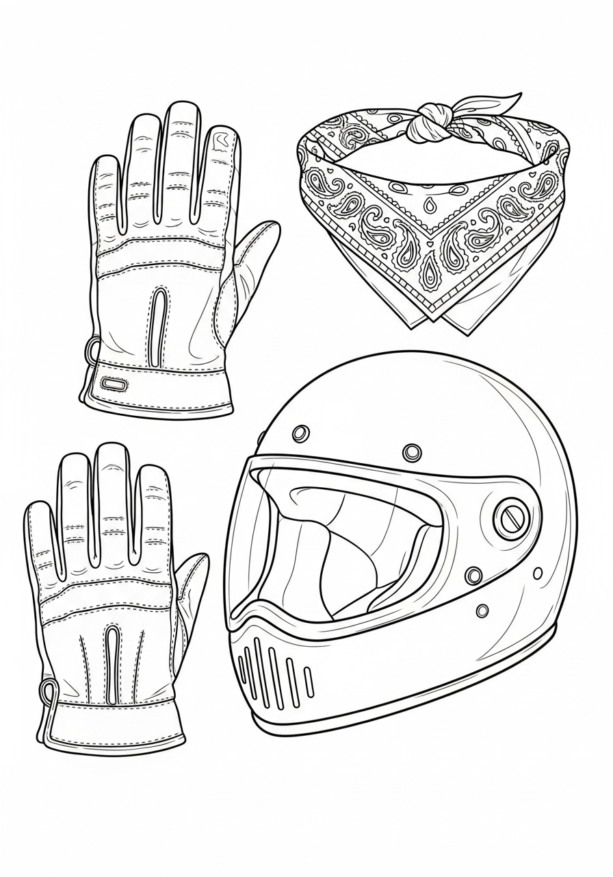 adult Harley Davidson coloring pages