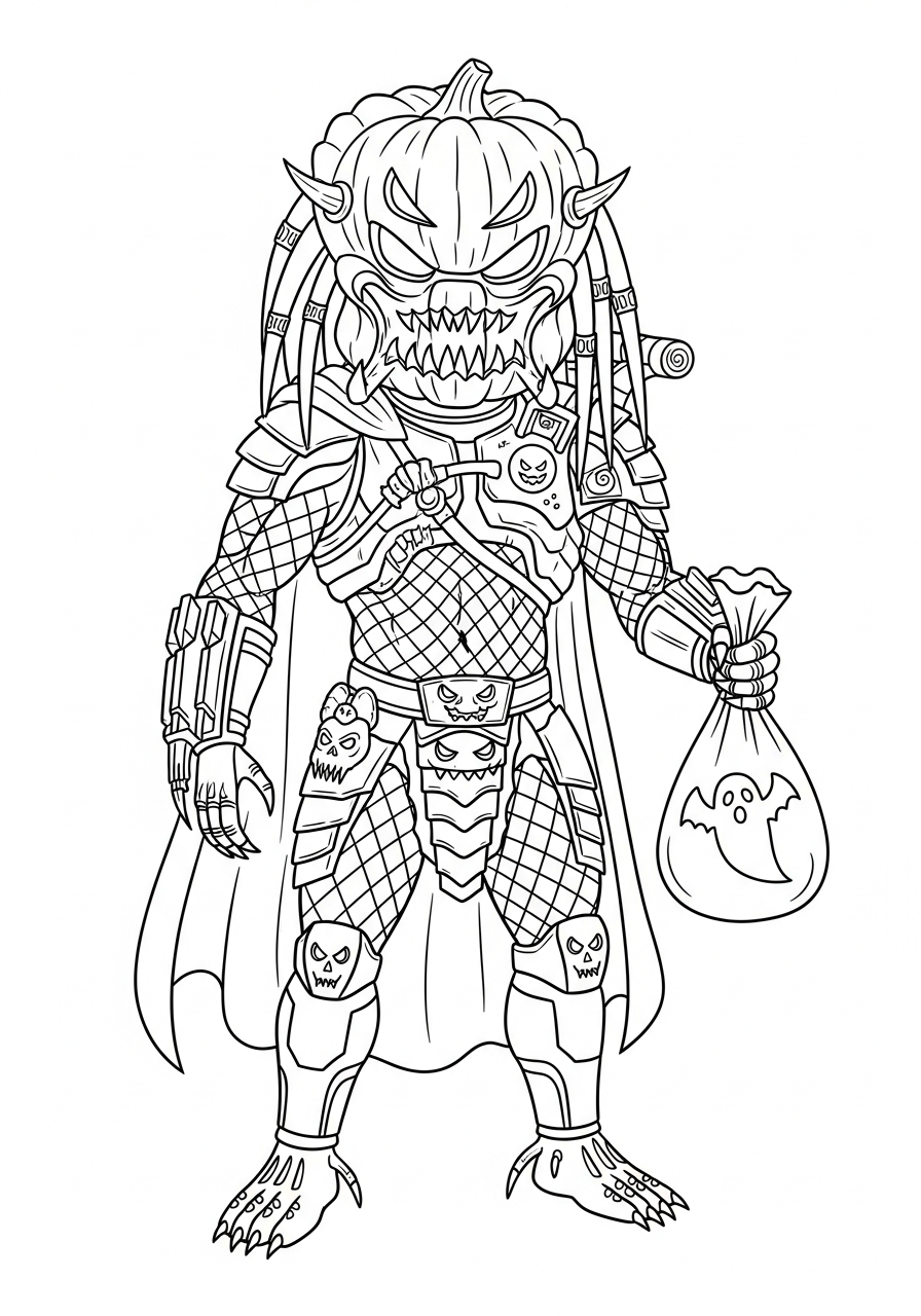 Predator Coloring Pages 13 free Predator coloring pages for kids