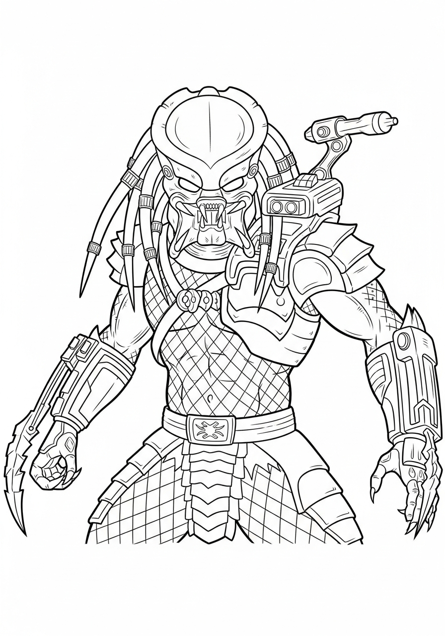 Predator Coloring Pages 22 Predator coloring pages free printable