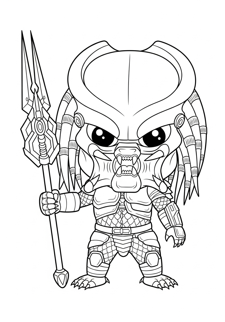 Predator Coloring Pages 19 Predator cards coloring pages