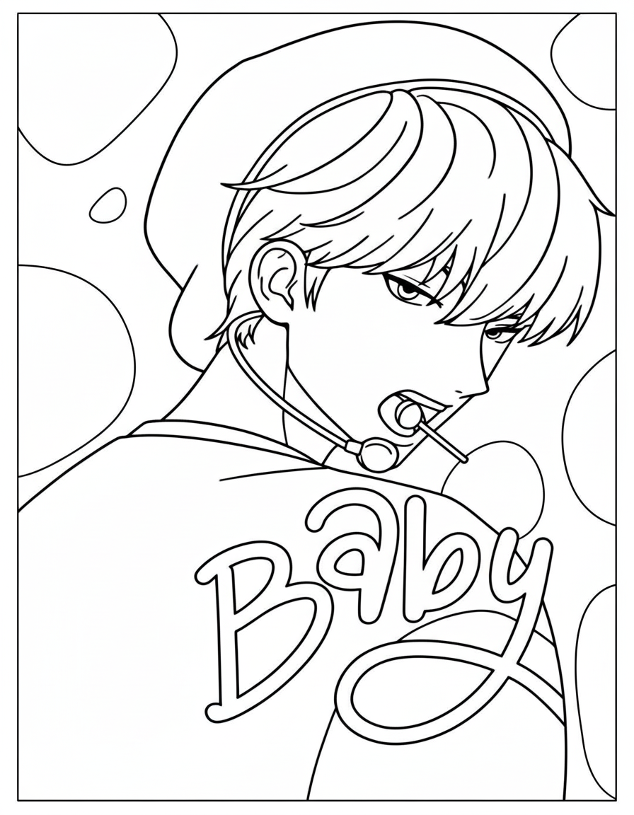 Saja Boys coloring pages to print