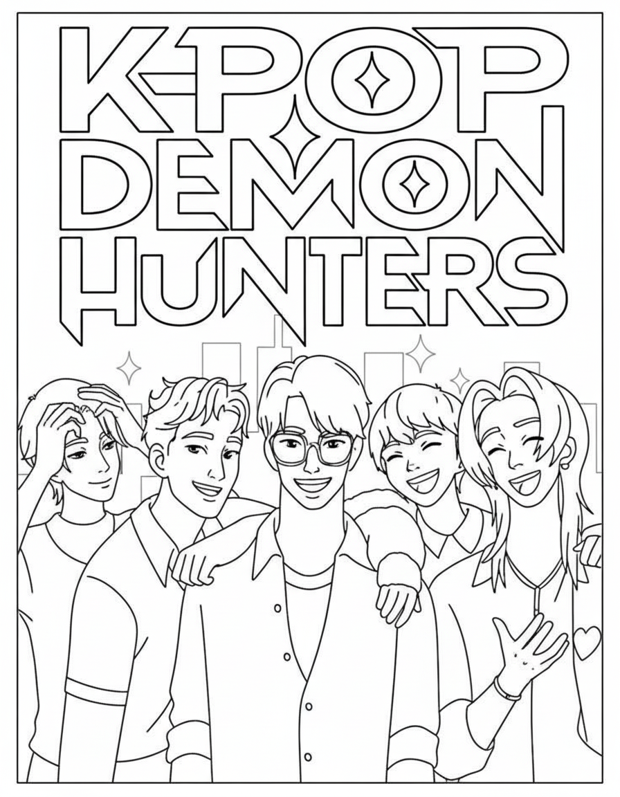 Saja Boys coloring pages grinch