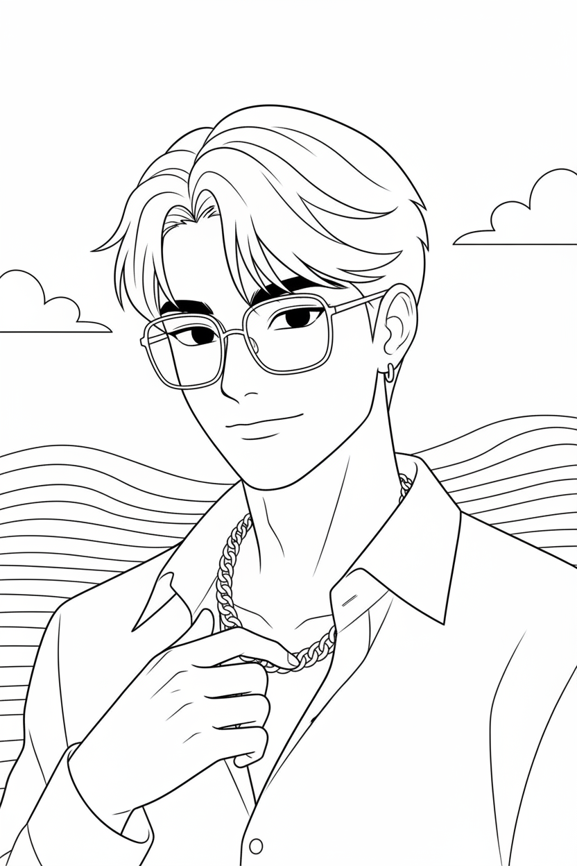 free printable coloring pages Saja Boys