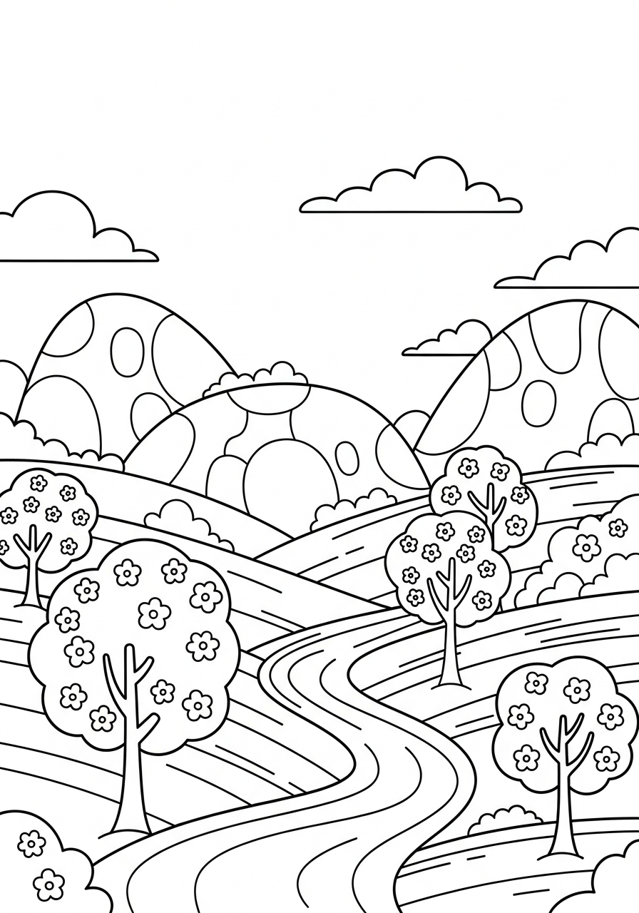 Spring Coloring Pages 7 free printable Spring coloring pages