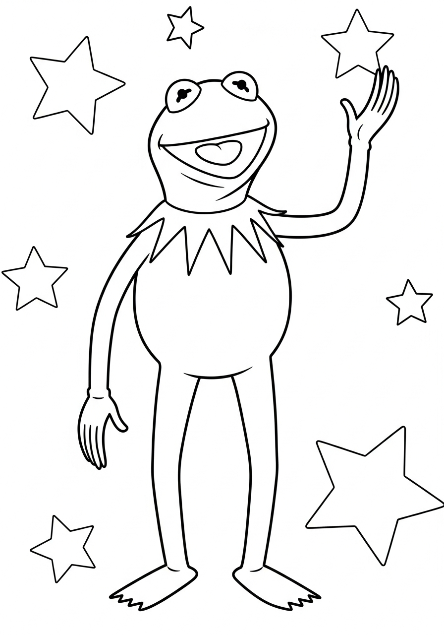 001_create_kermit_the_frog_colorin_01 (1) coloring pages free