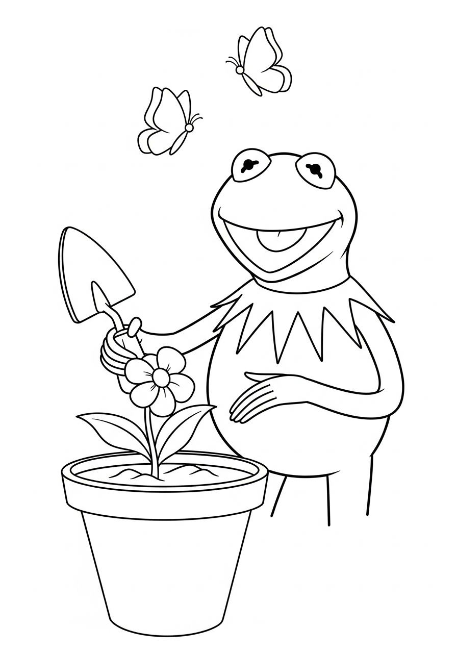 001_create_kermit_the_frog_colorin_01 (12) free coloring pages