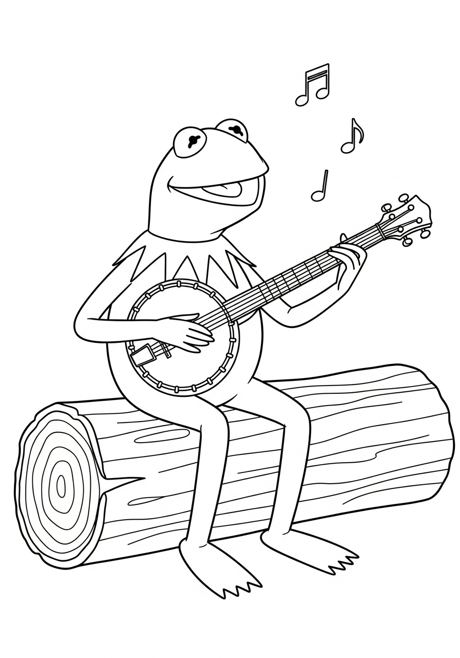 001_create_kermit_the_frog_colorin_01 (4) coloring pages to print