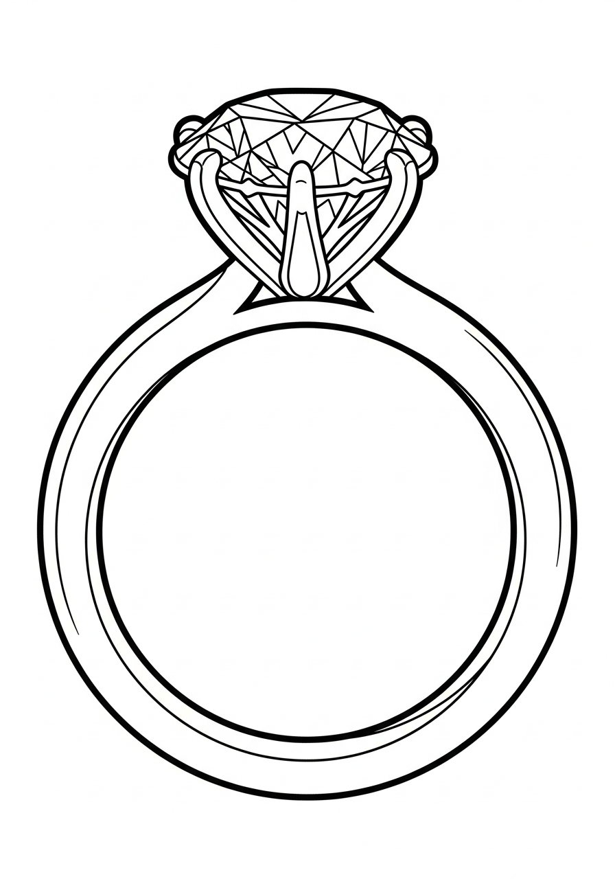 Diamond Coloring Pages 2 coloring pages for Diamond