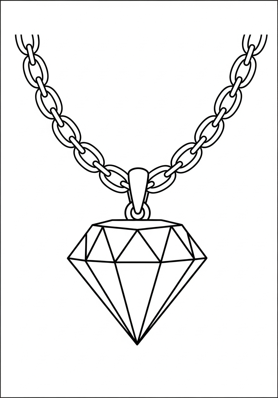 Diamond Coloring Pages 8 coloring pages Diamond