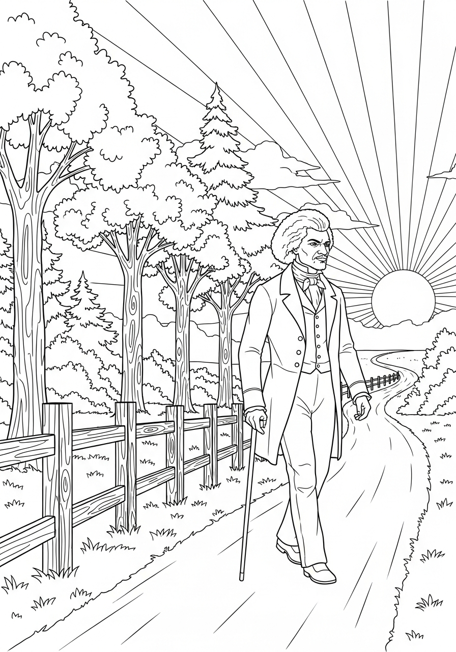 Frederick Douglass Coloring Pages 13 grinch Frederick Douglass coloring pages