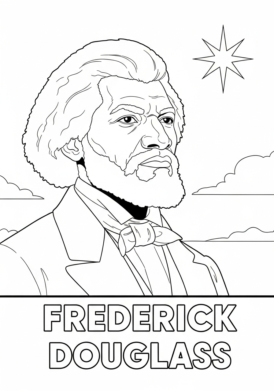 Frederick Douglass Coloring Pages 10 Frederick Douglass coloring pages grinch