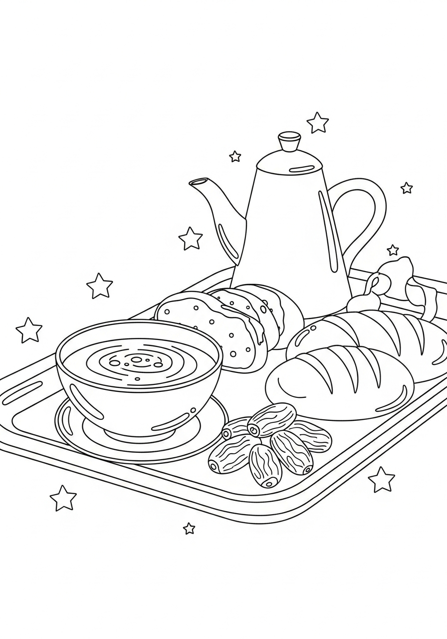free printable coloring pages Ramadan