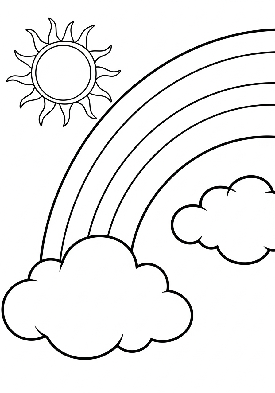 free Sun coloring pages pdf
