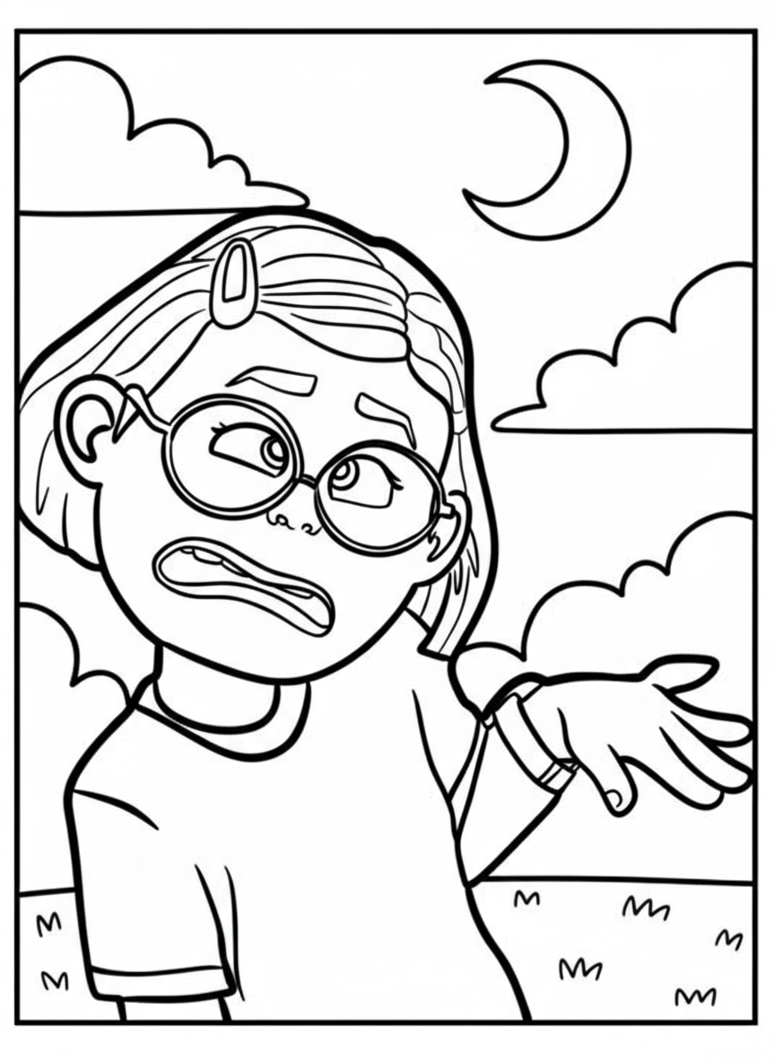 Turning Red Coloring Pages 13 printable Turning Red coloring pages for adults