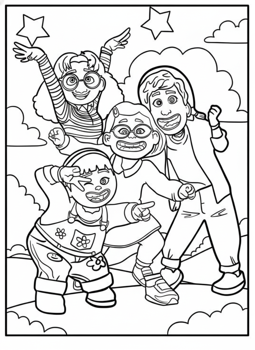 Turning Red Coloring Pages 15 Turning Red ornaments coloring pages