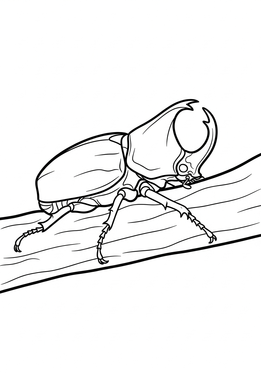 free printable Beetle coloring pages for adults
