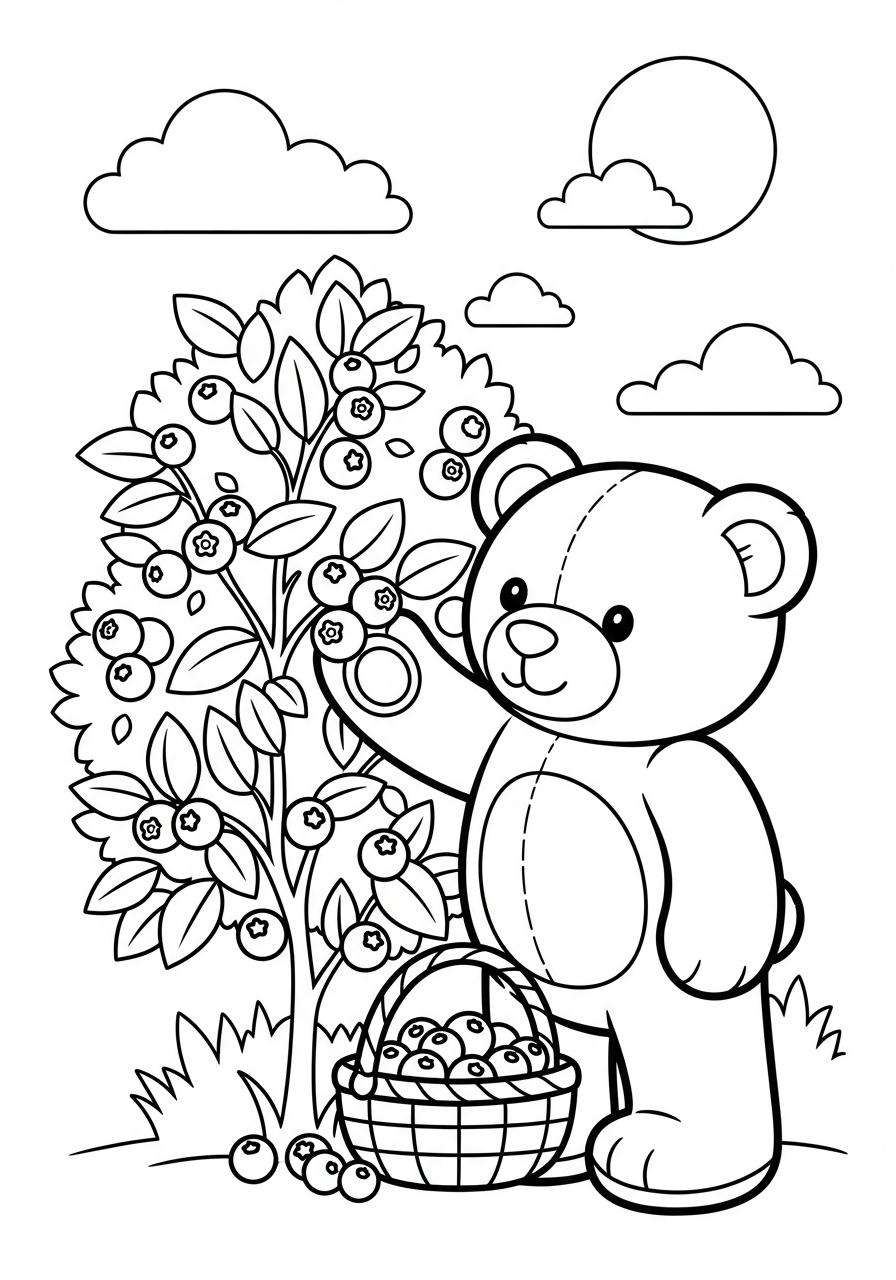 Blueberry coloring pages grinch