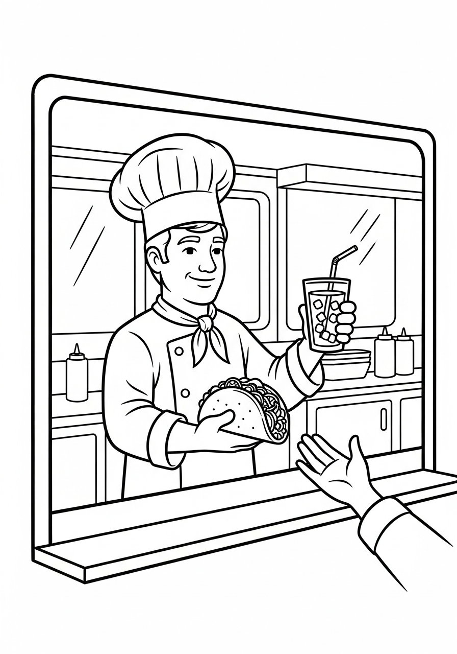 Chef Coloring Pages 19 free Chef coloring pages for kids