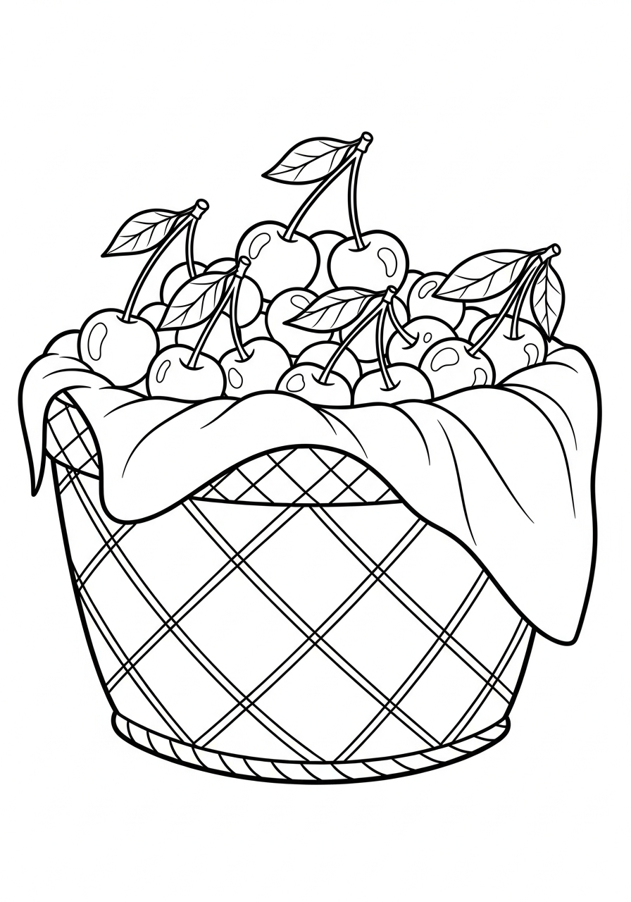 Cherry Coloring Pages 6 Cherry coloring pages grinch