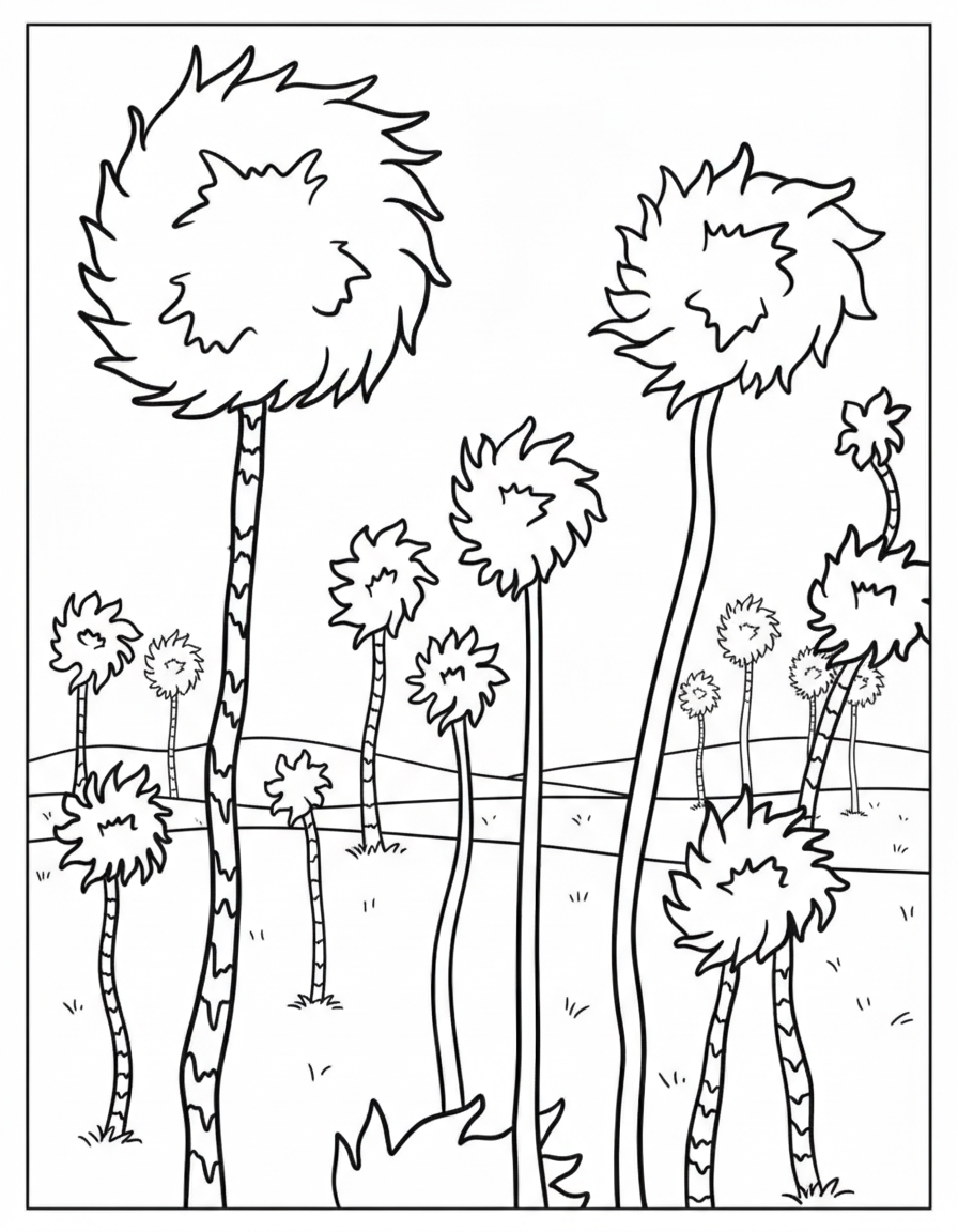 Dr. Seuss coloring pages pdf