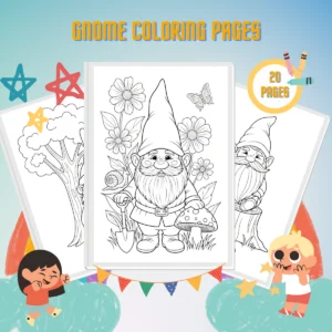 Gnome Coloring Pages thumbnail