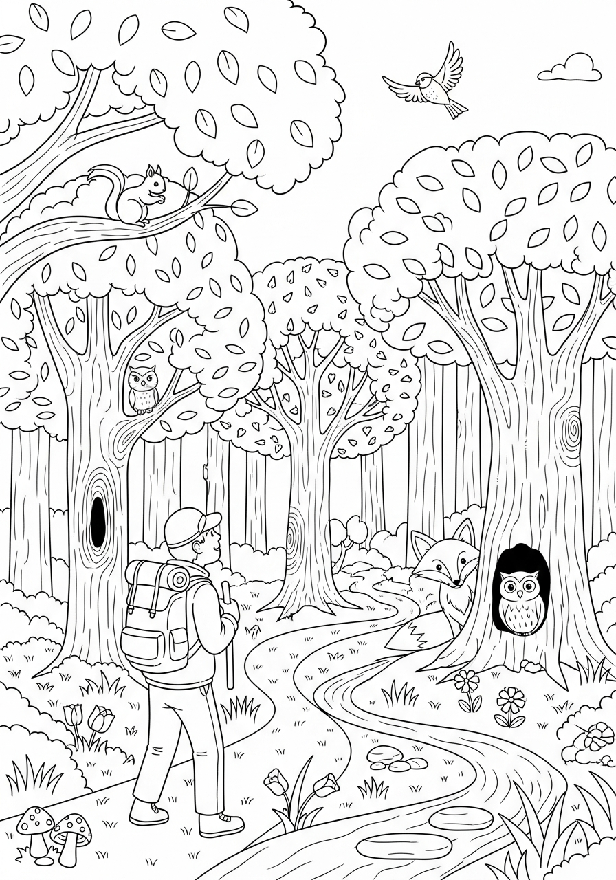Hiking Coloring Pages 17 grinch Hiking coloring pages
