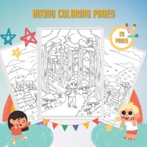 Hiking Coloring Pages thumbnail