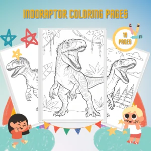 Indoraptor Coloring Pages thumbnail