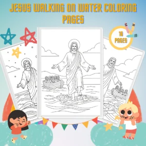 Jesus walking on water coloring pages 24 Jesus walking on water coloring pages thumbnail