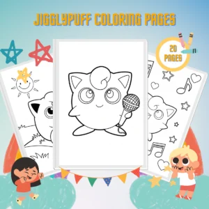 Jigglypuff Coloring Pages thumbnail