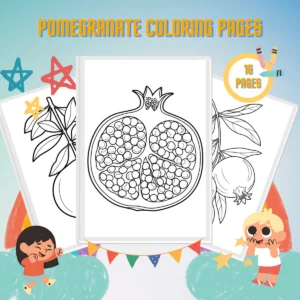 Pomegranate Coloring Pages thumbnail