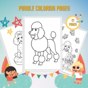 Poodle Coloring Pages thumbnail