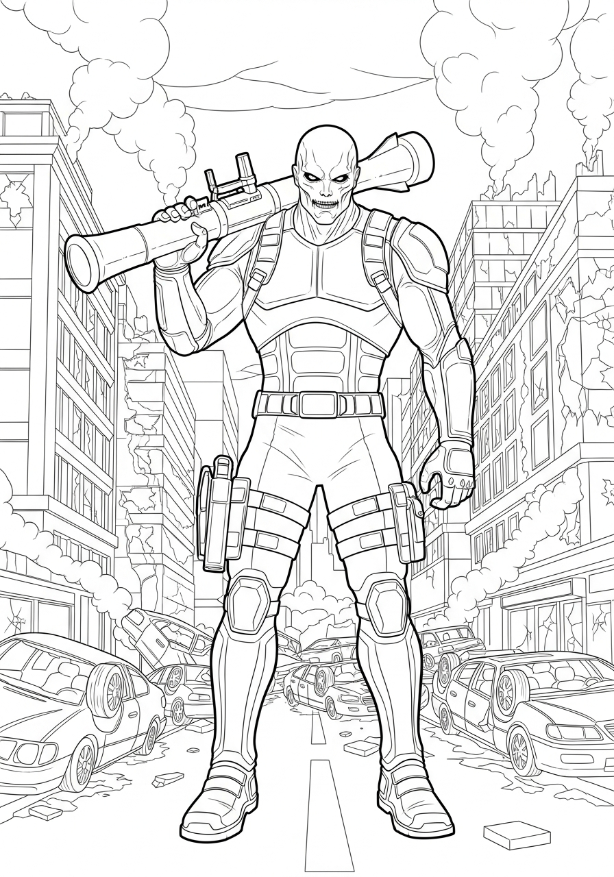 Resident Evil Coloring Pages 12 adult coloring pages Resident Evil
