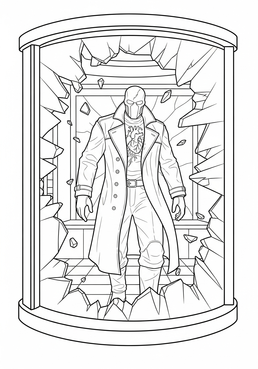 Resident Evil Coloring Pages 13 detailed Resident Evil coloring pages for adults