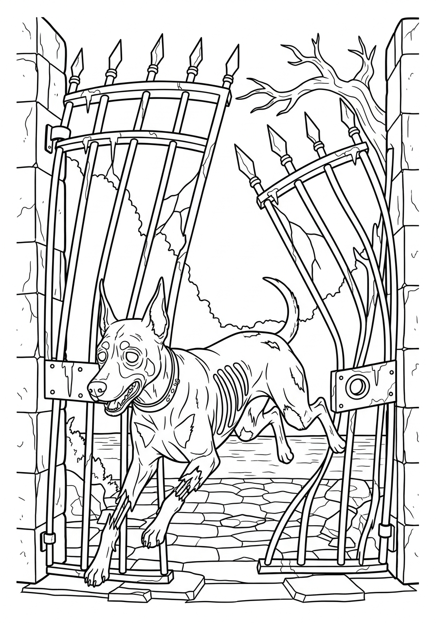 Resident Evil Coloring Pages 15 Resident Evil coloring pages for adults easy
