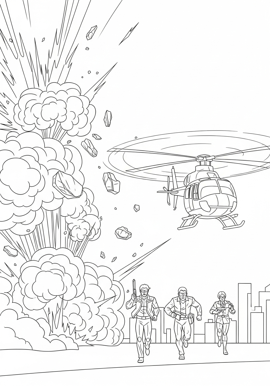 Resident Evil Coloring Pages 20 detailed Resident Evil coloring pages