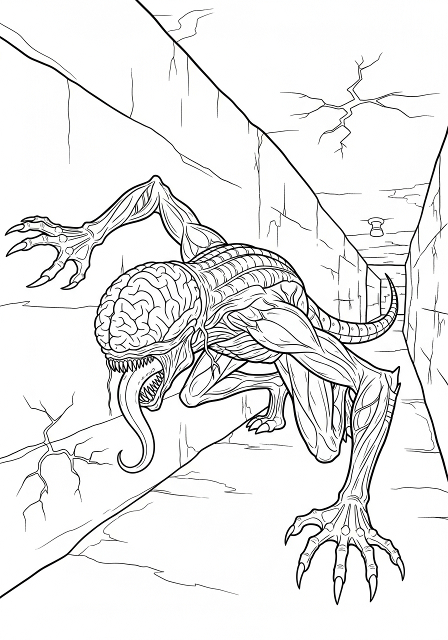 Resident Evil Coloring Pages 10 Resident Evil coloring pages for preschoolers